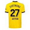 Borussia Dortmund Karim Adeyemi #27 Hjemmedrakt 2023-24 Kortermet